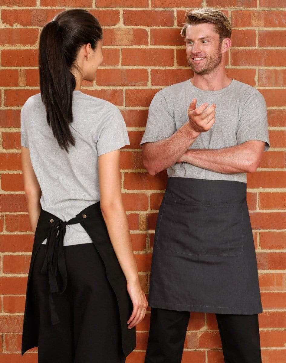 Fitzroy Half Waist Apron M3100 Hospitality & Chefwear Australian Industrial Wear   
